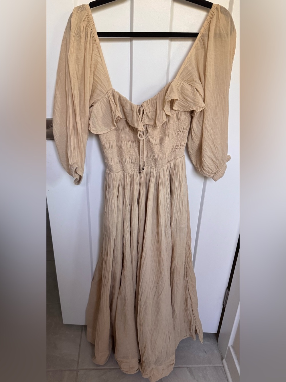 Free People Oasis Midi Dress in Nomadic Desert Size XS - Picture 3 of 9